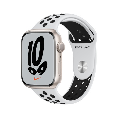 Apple Watch Nike Series 7 45 mm OLED Beige GPS (satellite)