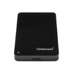 Intenso Portable Hard Drive (2.5 inch), 500 GB, 5400 RPM, 8 MB Cache, USB 3.0, certified refurbished, black