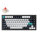 Keychron Q1 Max keyboard Universal USB + RF Wireless + Bluetooth QWERTY UK English Black