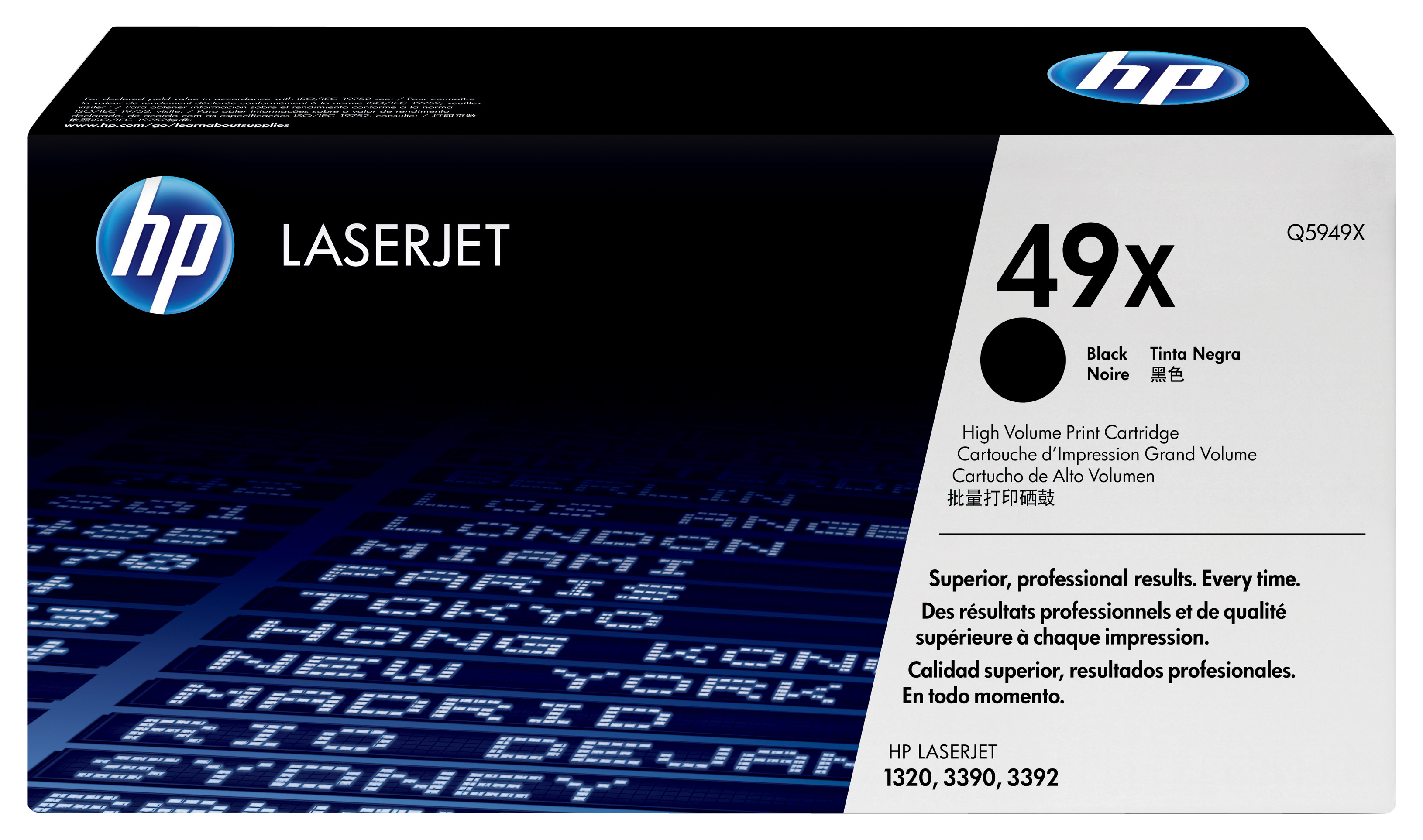 Image of HP Q5949X/49X Toner cartridge black, 6K pages ISO/IEC 19752 for...