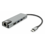 ACT USB-C 4K dockingstation voor 1 HDMI monitor, ethernet, USB-A, PD pass-through
