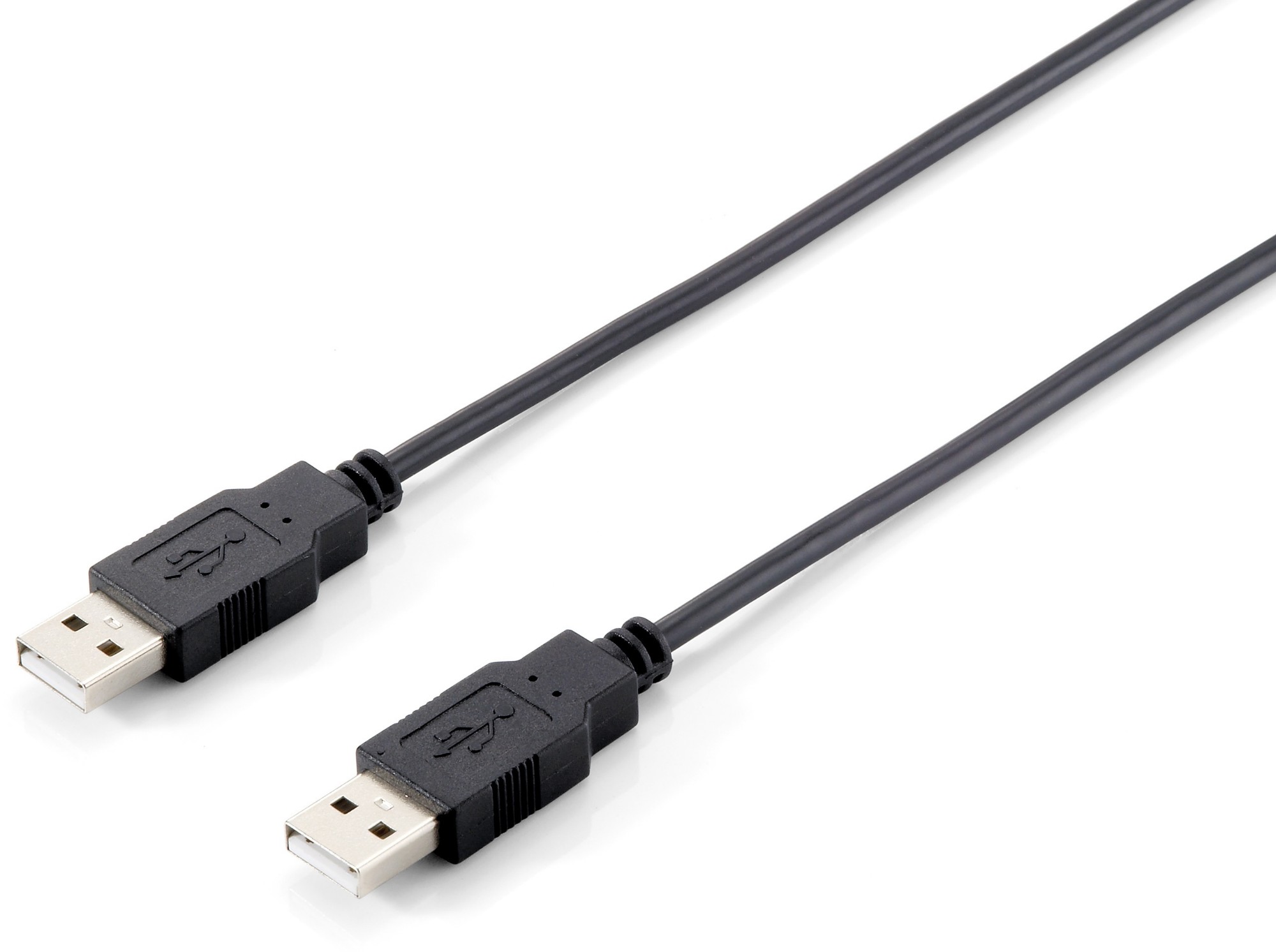 Photos - Cable (video, audio, USB) Equip USB 2.0 Type A Cable, 1.8m , Black 128870 