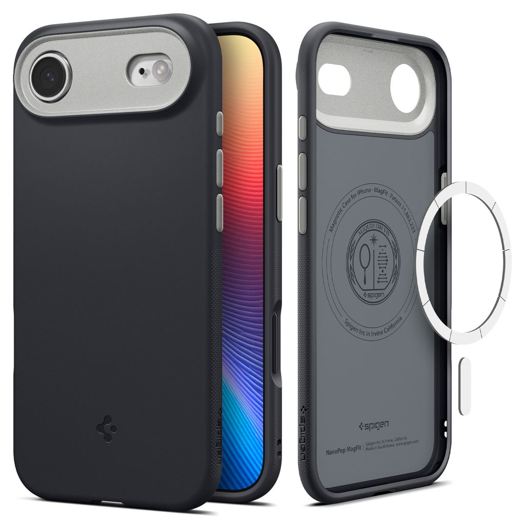 EU Product - Nano Pop MagSafe Case for iPhone 17 Air - Black thumbnail