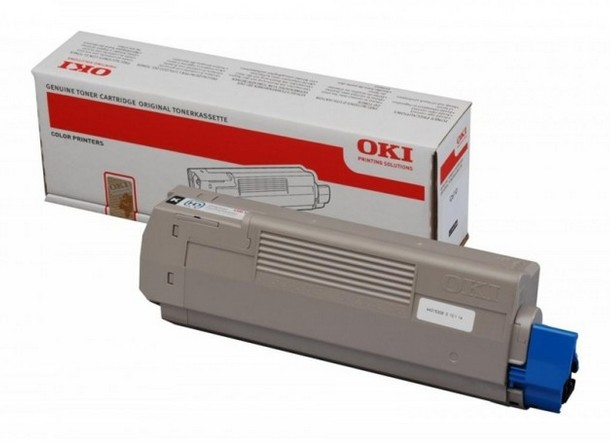 Image of OKI 44315308 Toner-kit black, 8K pages ISO/IEC 19798 for OKI C 610