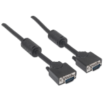 Manhattan 317733 VGA kabel 3 m VGA (D-Sub) Zwart