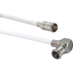 Schwaiger MMC90052 coaxial cable 9 m MiniD@t F-Quick White