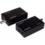 Monoprice 43396 AV extender AV transmitter & receiver Black
