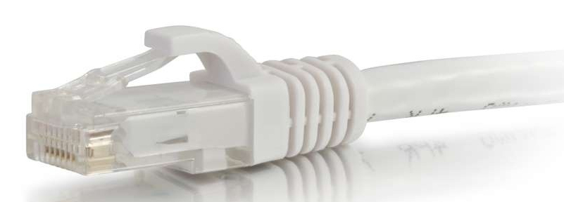 C2G 2m Cat6 Booted Unshielded (UTP) Network Patch Cable - White
