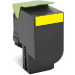 Lexmark 802HY cartucho de tóner 1 pieza(s) Original Amarillo
