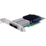 Atto FFRM-N4S2-000 Dual Port 10GbE - x8 PCIe 3 - Low Profile - SFP+ module(s) included - Windows and Linux Support