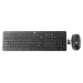 HP Wireless Business Slim keyboard Mouse included RF Wireless QWERTY English Black