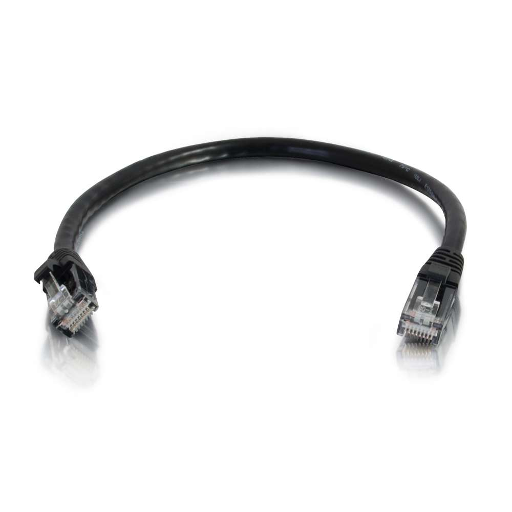 Photos - Ethernet Cable C2G 3m Cat6 Booted Unshielded  Network Patch Cable - Black (UTP)