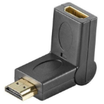 Microconnect HDM19F19M tussenstuk voor kabels HDMI Zwart