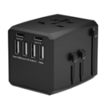 Microconnect MC-TRAVELADAPTER1 mobile device charger Universal Black AC Indoor