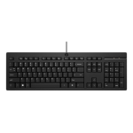 HP 125 Wired (Bulk) keyboard Office USB Black