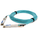 AddOn Networks QDD-400-AOC30M-AO InfiniBand/fibre optic cable 1181.1" (30 m) QSFP-DD DAC Aqua color