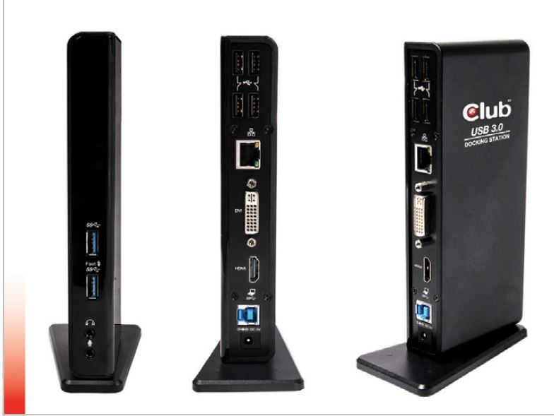 Image of CLUB3D USB Gen1 Type A Dual Display ( HDMI and DVI) DisplayLink...