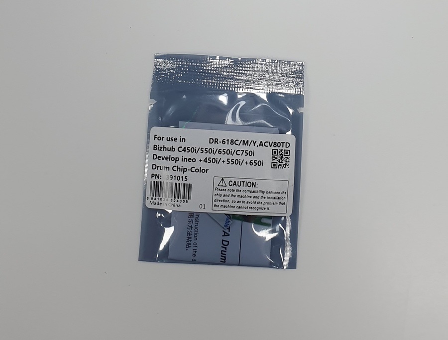 Image of DATA DIRECT Konica Minolta C450I/550I/650I Drum Colours Chip DR618Cmy