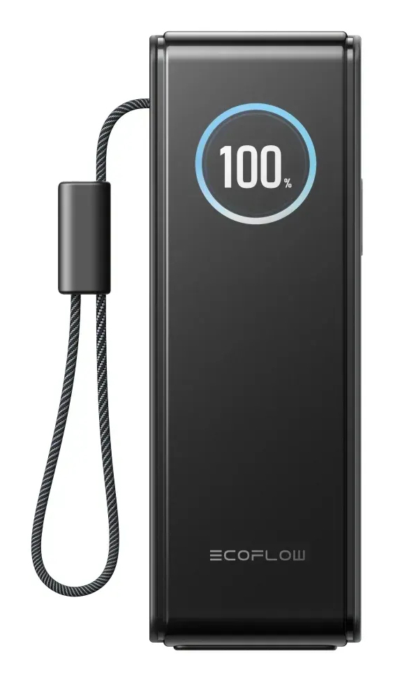 EcoFlow EF-RAPID25K100W-S-EU power bank 25000 mAh Black. Silver