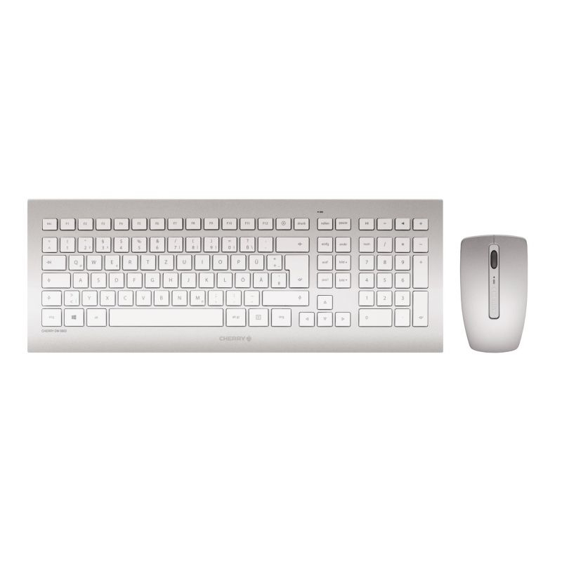 Image of CHERRY DW 8000 keyboard Mouse included RF Wireless QWERTY US...