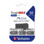 Verbatim ToughMax USB flash drive 32 GB USB Type-A 3.2 Gen 1 (3.1 Gen 1) Black