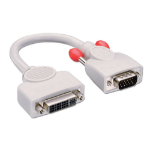 Lindy 0.2m DVI-I Female (Analogue) to VGA Male Adapter Cable