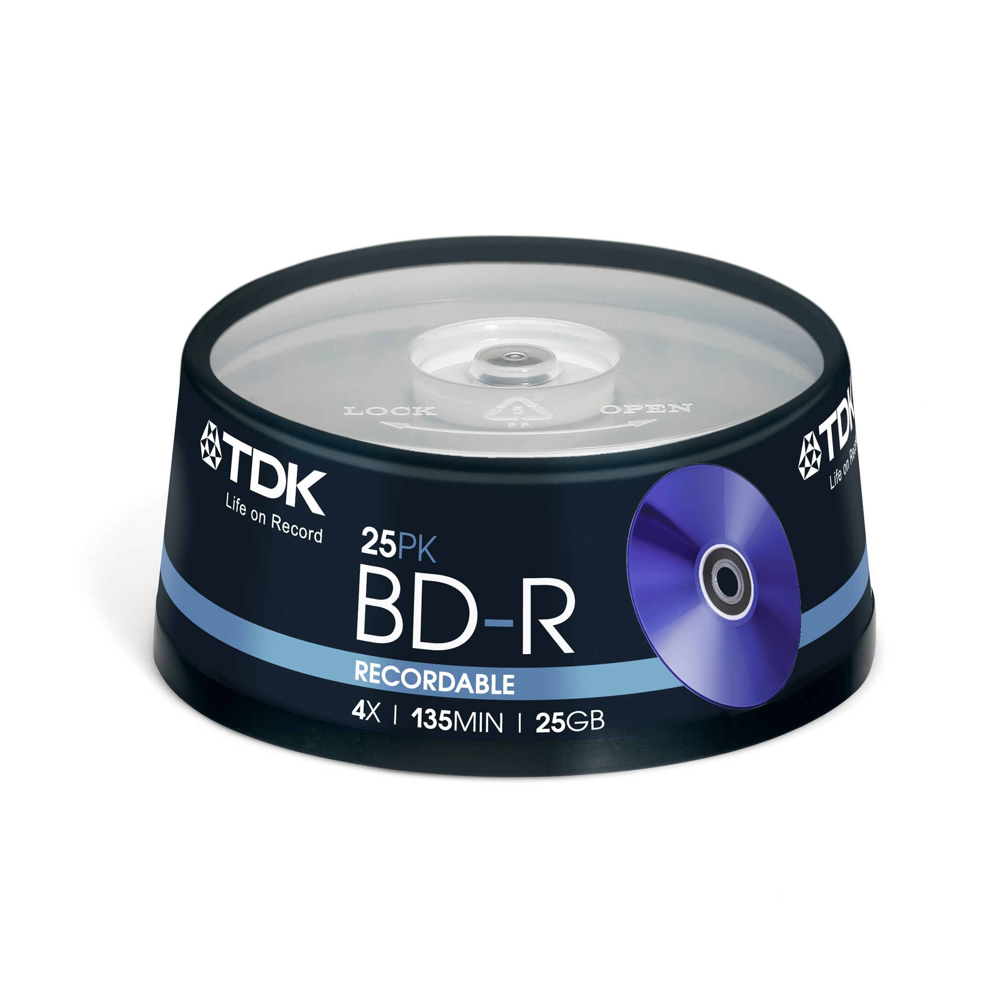 TDK 25 x BD-R 25GB 25 pc(s)
