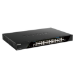D-Link DGS-1520-28MP switch Gestionado L3 10G Ethernet (100/1000/10000) Energía sobre Ethernet (PoE) 1U Negro