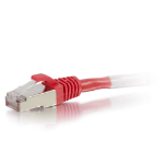 C2G 30ft Cat6 STP networking cable Red 9.1 m U/FTP (STP)