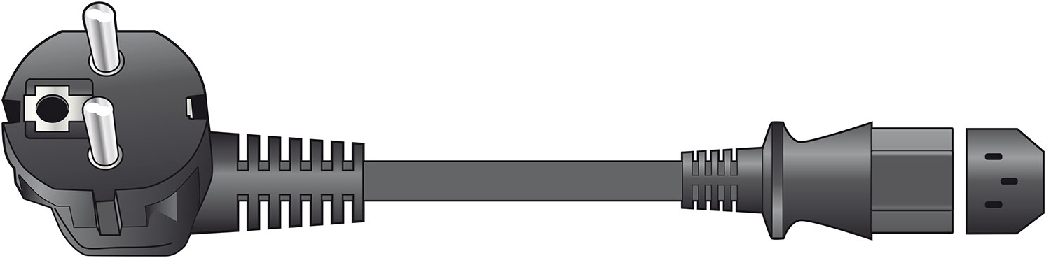 Mercury IEC Lead EU Schuko Plug 10A 1.5m 111.024EU