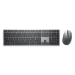 DELL KM7321W keyboard Mouse included Office RF Wireless + Bluetooth US English Gray, Titanium