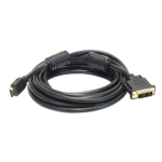 Monoprice HDMI/DVI, 4.5m 177.2" (4.5 m) HDMI Type A (Standard) Black