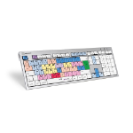 Logickeyboard LKB-MCOM4-CWMU-UK keyboard Office USB QWERTY UK English Multicolour