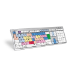 Logickeyboard LKB-MCOM4-CWMU-UK keyboard Office USB QWERTY UK English Multicolour