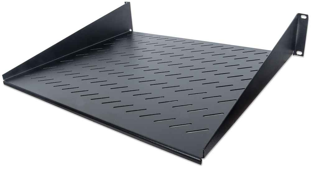 Image of Intellinet 19" Cantilever Shelf, 2U, 2-Point Front Mount, 400mm...