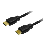 LogiLink CH0076 HDMI cable 0.2 m HDMI Type A (Standard) Black