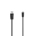 Hama 00200606 USB cable USB 2.0 1.5 m Mini-USB B USB A 0.48 Gbit/s Black
