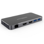 Hypertec ProDock Essential X - Universal USB-C Dock with Dual HDMI and Ethernet