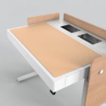 Heckler Design 4U Lecern Deskpd - Cly -