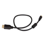 Monoprice 7555 HDMI cable 18" (0.457 m) HDMI Type A (Standard) HDMI Type D (Micro) Black