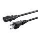 Monoprice 27292 power cable Black 94.5" (2.4 m) NEMA 5-15P IEC C13