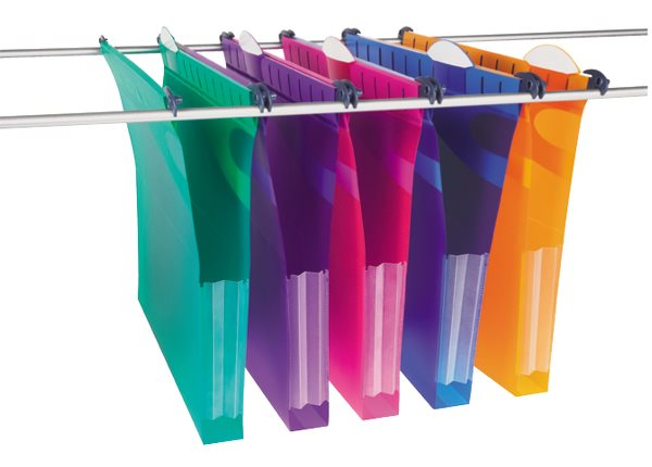 Image of Rexel Multifile Extra Secura A4 Suspension File 30mm Assorted (10)