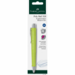 Faber-Castell 241195 ballpoint pen Blue Clip-on retractable ballpoint pen Extra Bold