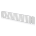 Digitus 2U blank panel with ventilation grille and hinge