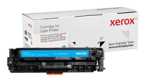 Xerox 006R03822 Toner cartridge cyan, 2.8K pages (replaces Canon 718C HP 304A/CC531A) for Canon LBP-7200/HP CLJ CP 2025