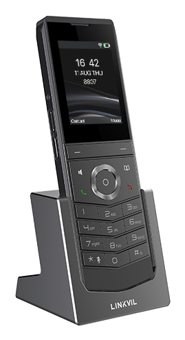 W611W IP phone Black 4 lines Wi-Fi