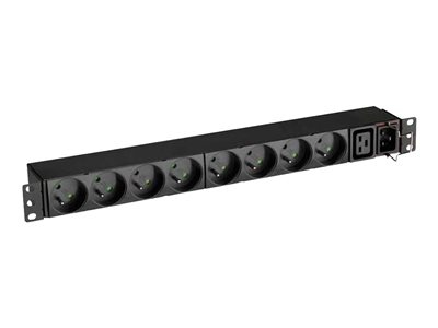 Eaton FlexPDU 8 FR power distribution unit (PDU) 9 AC outlet(s) 1U Black