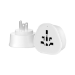 Maplin US Plug to Worldwide Socket Travel Adapter 250V 13A - White