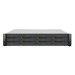 Infortrend JB 3012 disk array Rack (2U) Black, Grey