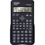 Aurora AX-582BL calculator Pocket Scientific Black